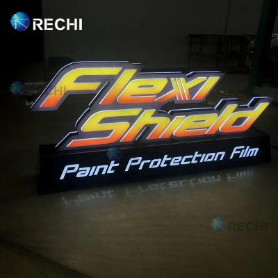 China Waterproof LED Modules RECHI Customize Advertising Light Boxes Signage For Brand Logos Countertops 3D Led Channel Light Illuminated Sign Letters for sale