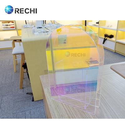 China RECHI Perspex Flower Pot Holder Style Decor Furniture Flower Stand European Custom Acrylic Environment Friendly Vase for sale