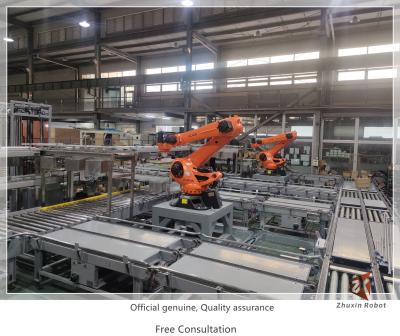 Cina OEM Cella del robot industriale pallettizzante Cella del robot per alimenti, logistica, confezionamento in vendita