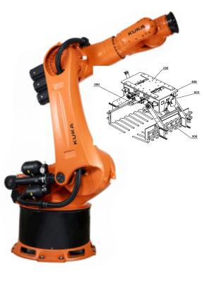 China KR 600 R2830 Kuka Robotarm Custom Kleine Robotarm Met 6 Assen Te koop