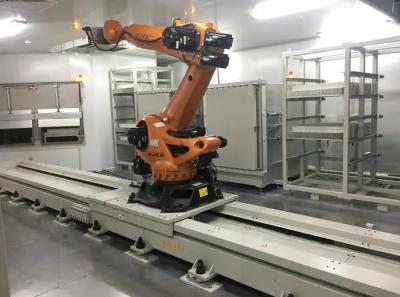 China Robot Moving Rail 3 Phase 380V±10/50HZ Ground Mounted Seventh Axis Or Robot for sale