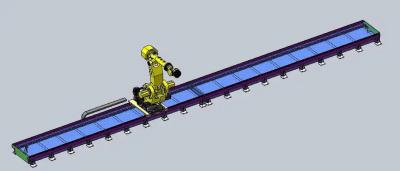 China Flexible Robot Linear Track For Easy Integration In Industrial Processes for sale