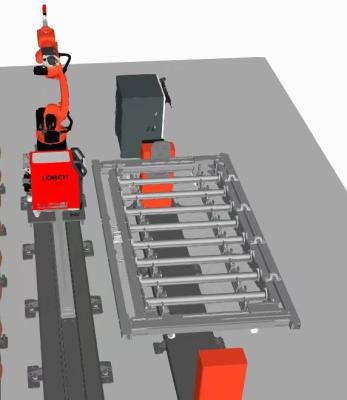 China 350KG/m Automatic Production Line For Floor Mounting Position for sale