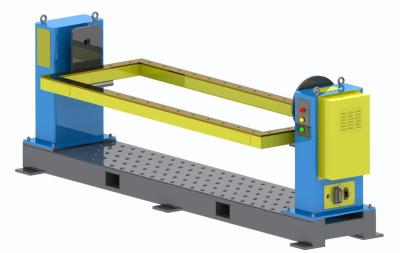 China 1300 kg Positioner de solda Motor de cabeça e cauda Máquina de transposição de dupla virada à venda