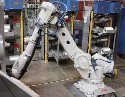 China Productie 110kg 2,3m Lijn met Abb Mini Robot Arm Geavanceerde technologie aan het werk Te koop