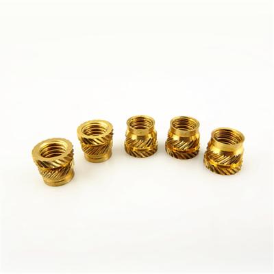 China Lock Customized Non-Standard Anti-loose Brass Insert Nut China Manufacturer for sale