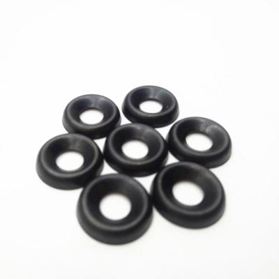 China Retail Industry Black Oxidation Concave Convex Damping Gasket Used For Countersunk Head Screw for sale