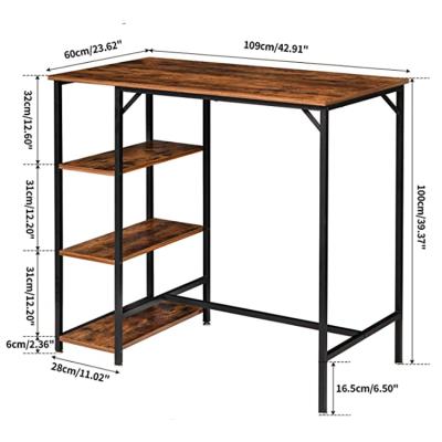 China Modern Modern Home Restaurant Dining Table and Chair Wood Set with Metal Frame for sale