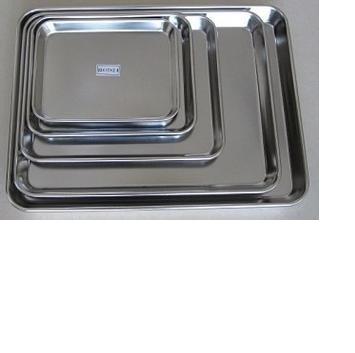 China 304 Stainless Steel Curve Shape Hospital Tool Antirust Customized Stamping Welding Surgical Tray for sale