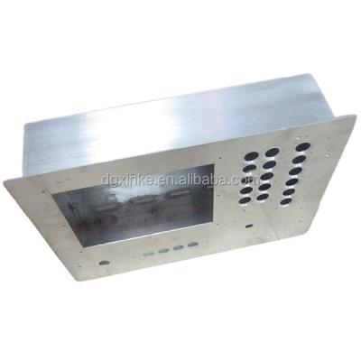 China Industry high quality laser welded aluminum construction shaped monitor control enclosures mech cases for sale