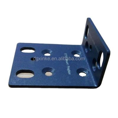 China Aluminum Metal Stamping Press Powder Furniture Corner Coating Bracket for sale