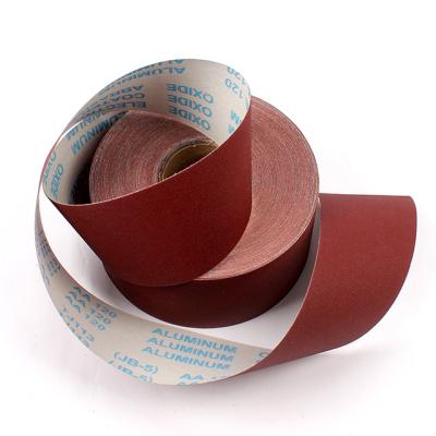 China China Sandpaper Paste Good Material Sand Roll Aluminum Oxide Polishing Sandpaper Abrasive Polishing Sandpaper for sale