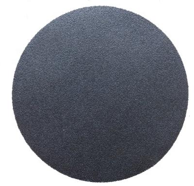 China No Holes TOA Emery Paper Black Silicon Carbide Hook&loop Disc Polish for sale