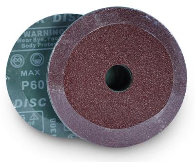 China Red Resin A/O Fiber Polishing Disc Brushed Abrasive Disc Made In China for sale