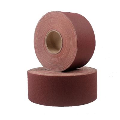 China High Performance Long Life China Factory 100*610 75*533 Aluminum Oxide Machine Belt Sander Red Wood Sanding Belts for sale