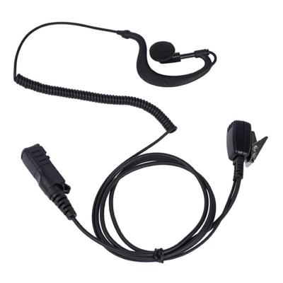 China Ear Hook Trbow Walkie Talkie G Shape Earpiece Headset MIC PTTs for Motorola DEP550, DEP550e, DEP570e Two Way Radio for sale