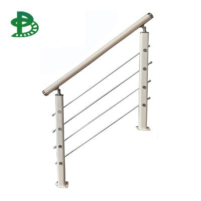 China Modern Set PVC Fence Indoor Outdoor Stair Railing for sale