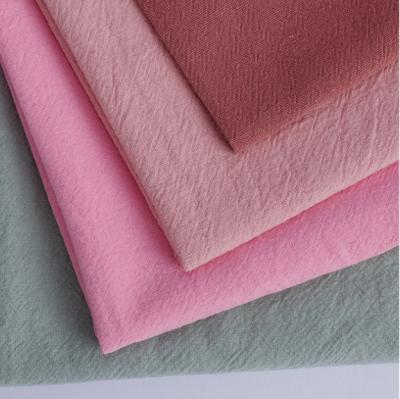 China Wholesale baby cotton clothe with the cotton crepe fabric made linen manufacturer for sale