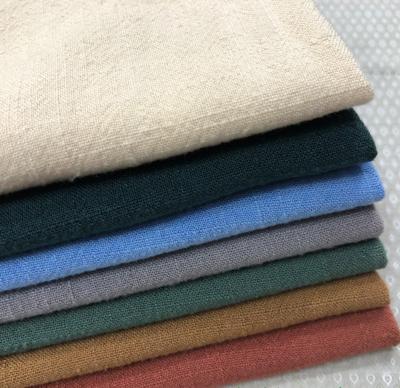 China High quality rayon linen fabric is used for knitting suede knitted fabric for bedding for sale