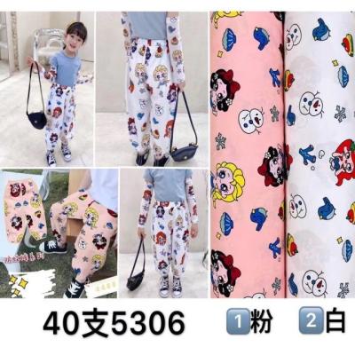 Chine 2021 hot sale the summer fabric for children clothing on 100% rayon fabric à vendre