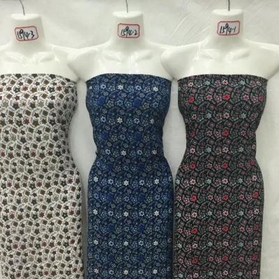 China Wholesale customization Linen print on 100% rayon for viscose dubai cotton drill fabric for sale