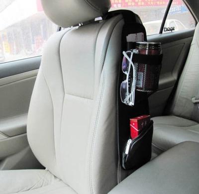 China High Quality Black Cars Custom Car Back Seat Side Hang Storage Bag for sale