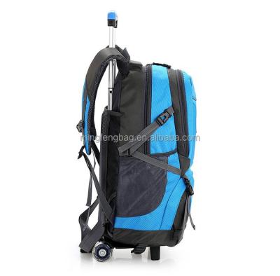 China School Bag Trolley Bags For Boys Girls School Backpacks With Wheels BB022 for sale