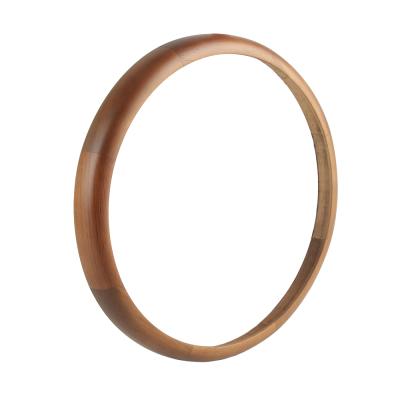 China Photo Frame Photo Frame Natural Wooden Rounded Wood Frame Wooden Frame For Photos for sale