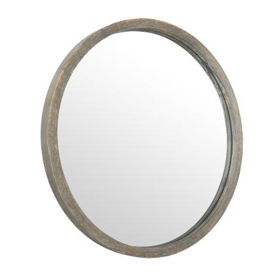 China Mirror Decorative Wooded Bathroom Wooden Frame Around Mirror Wood Around Mirror Dressing Room for sale