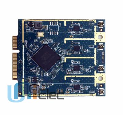 China Custom MTK MT7615N 4x4 802.11ac Wave2 1733Mbps MiniPCIE NIC PCBA OEM MT7615 WiFi ODM Board U7615N-L3 for sale