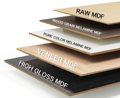 China Grain Honeycomb Mdf Board With Flower E0 High Density Mdf Wood for sale