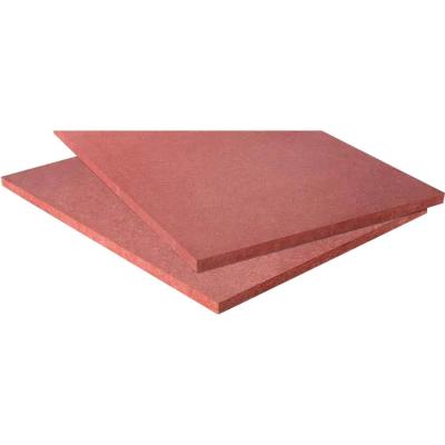 China Innenraum E0 Rot MDF-Platte 18 mm feuerfeste MDF mit HPL-Laminat zu verkaufen