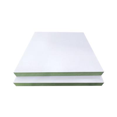 China Melamine Faced MDF Board 6mm High Gloss White MDF Panels For Sublimation for sale