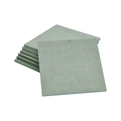 China MDF Water Resistant Panels 4mm 6mm Green Waterproof MDF For Bathrooms for sale