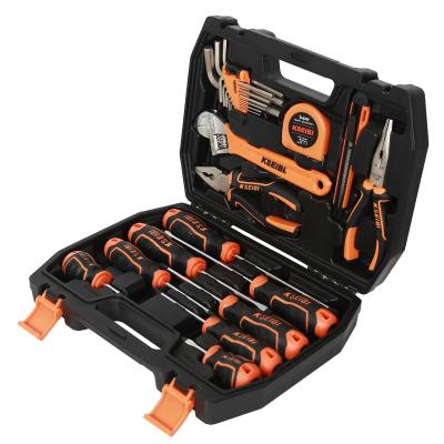 China KSEIBI DIY Full Package Of Hand Tools Tool Kit Pliers Durable Adjustable Wrench Screwdrivers 22 Pcs for sale