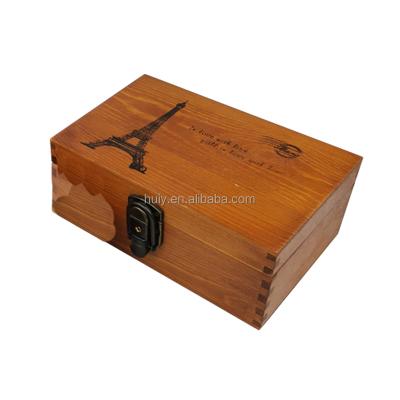 China Best Selling Handmade Products In Ali Baba Kitchen Storage Box Bamboo Wooden Essential Oil Roll Storage Box for sale