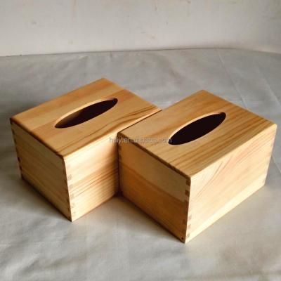 China China Searun facial tissue box, wooden tissue box, wooden stand for tissue for sale