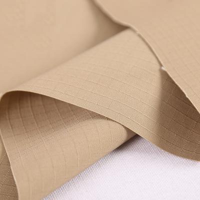 China Shrink-Resistant Water Resistant Khaki Breathable Ripstop Fabric Price Per Meter for sale