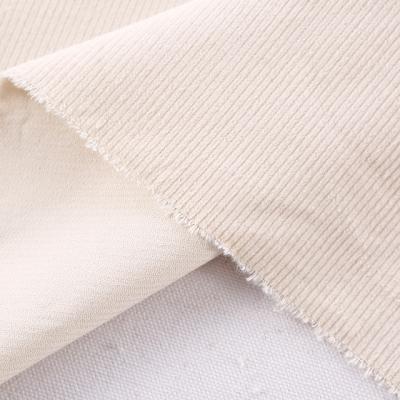 China Antistatic Stock 98 Lot 2 Cotton Spandex Corduroy Fabric 14w Beige for sale