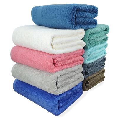 China Large Luxury Super Soft 100% Child Safe Cotton 180*90 Bath Towel for sale