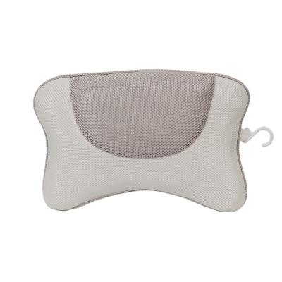 China Sustainable Tubs Neck Pillow Shower Bath Pillow For Bath With Suction Cups for sale