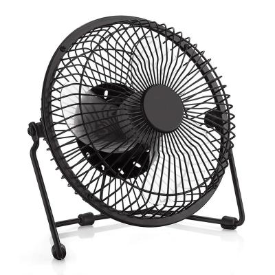 China Hotel Perfect Personal Fan 360 Degree Rotation Mini Quiet Desk Fan USB Powered for sale