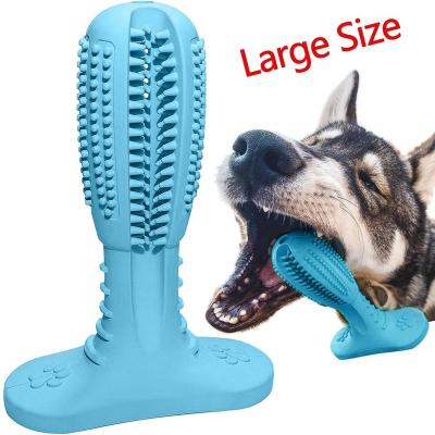 China New Sustainable End-Pets Dog Toothbrush Teeth Cleaning Chewing Toy - Dog Toothbrush Stick for sale