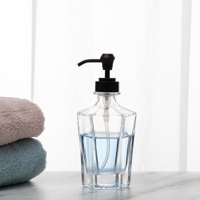 China Modern Factory Wholesale Custom Glass Soap Dispenser With Free Sample for sale