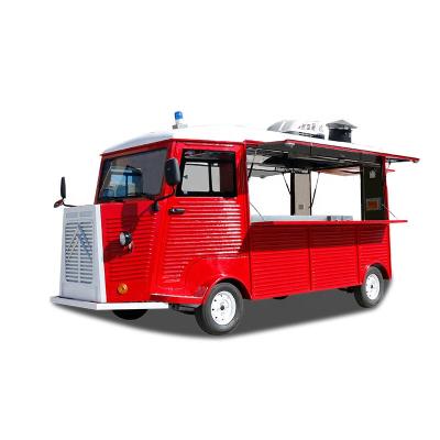 China Easy Operate Customized Electric Commercial Outdoor Mobile Food Trailer Street Fast Food Mobile Fast Food Truck for sale