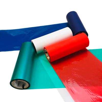 China Resin COMPATIBLE Red Color Thermal Edge Transfer Ribbon For TTO Printer Unique Durable Competitive Price Rolls Resin Thermal Paper Paper for sale