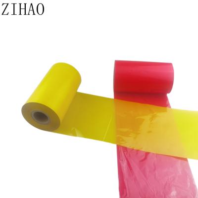 China Good Quality COMPATIBLE Yellow Wax Ribbon 2021 Best Selling Color Printer Thermal Transfer Ribbon For Label Printer Bar Code Printer for sale