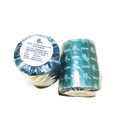 China Wholesale original ZEBRA Resin E5095BK 83mmX450M Thermal Transfer Label Attractive Price Label Tape For Barcode Printer for sale