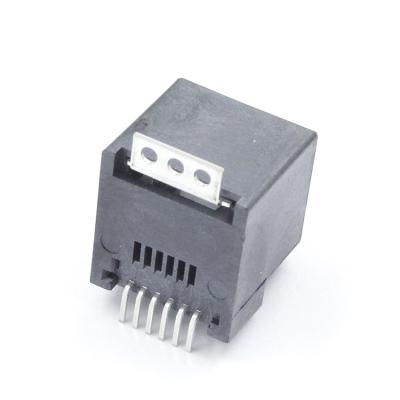 China 6p6c 1X1 Port SMT RJ45 Jack Female / Rj45 Modular Connector TM52S511SXX31 for sale