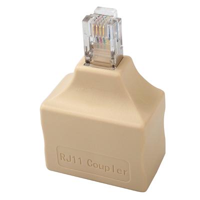 China 125V 1.5A RJ11 modularer Jack One Revolution Two Female schirmte nicht ab zu verkaufen